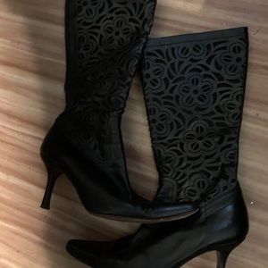 Size 8 leather boots from Spain